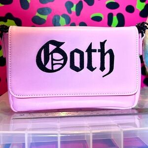 Pink Goth Handbag